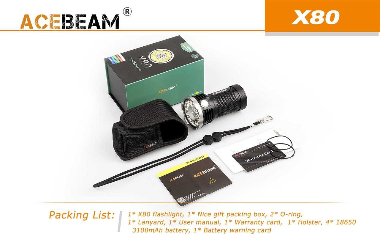 ACEBEAM X80 - Rapid Rescue