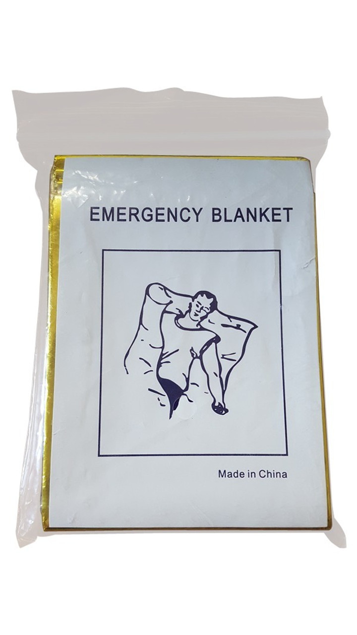 Rescuer Emergency Space Blanket G-S (10 pack)