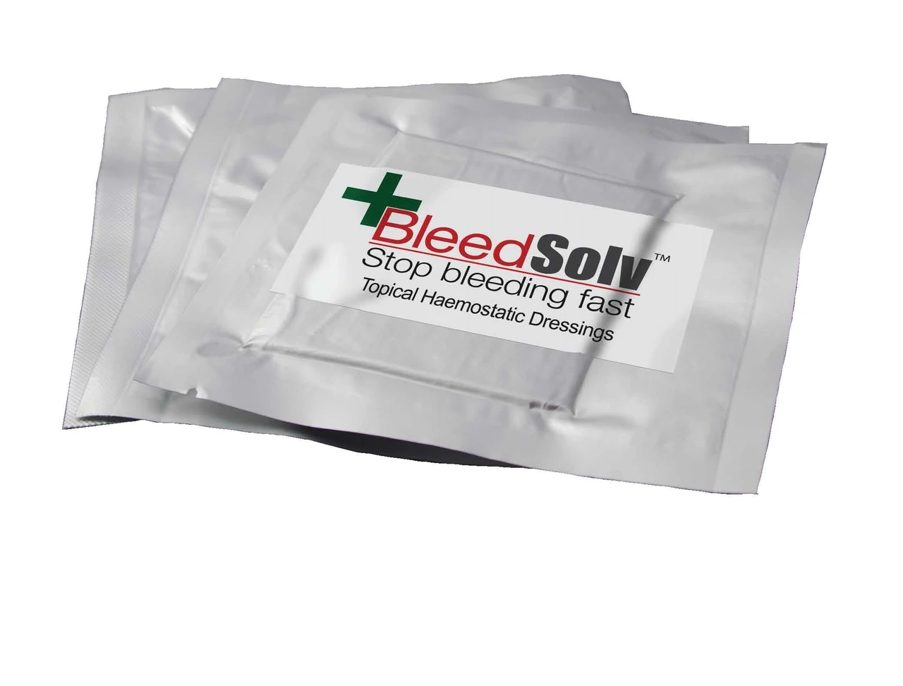 Bleedsolv Haemostatic Gauze 5 X 5 cm.