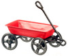 Dollhouse City - Dollhouse Miniatures Metal Wagon - Red