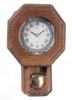 Railroad Clock - Walnut