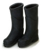 Dollhouse City - Dollhouse Miniatures Rubber Boots - Black