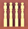 Dollhouse City - Dollhouse Miniatures Newel Posts - Set