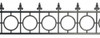 Widow Walk Fence - Black