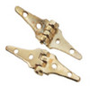 Triangle Hinges Set - Brass