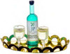 White Wine with Glasses - Tray