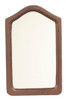 Dollhouse City - Dollhouse Miniatures Framed Mirror - Walnut