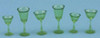 Stemware - Transparent Green