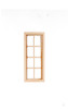 Dollhouse City - Dollhouse Miniatures 4 Over 4 Narrow Window