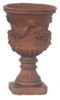 Large Urn - Terra Cotta and Green