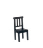 Dollhouse City - Dollhouse Miniatures Benson Chair - Black