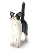 Dollhouse City - Dollhouse Miniatures Kitten - Black and White