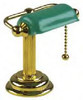 Banker's Desk Lamp - Green