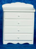 4-Drawer Chest - White