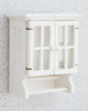 Towel Cabinet with Bar - White