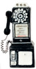 1950's Pay Phone - Black