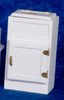 2-Door Ice Box - White