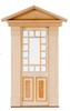 Dollhouse City - Dollhouse Miniatures 17 Light - 2 Panel Federal Door