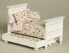 Trundle Bed - White