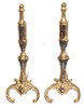 Dollhouse City - Dollhouse Miniatures Period Brass Andirons