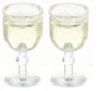 Glass of White Wine Set