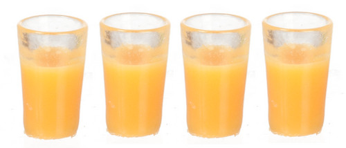 Glasses of Orange Juice Set Dollhouse City