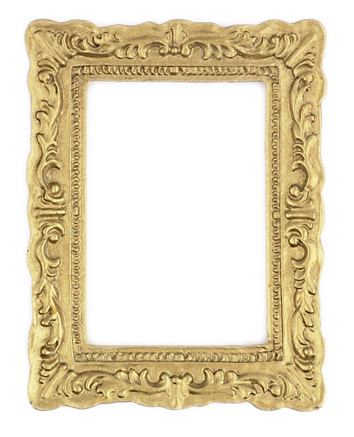 Frame Large and Antique Dollhouse City