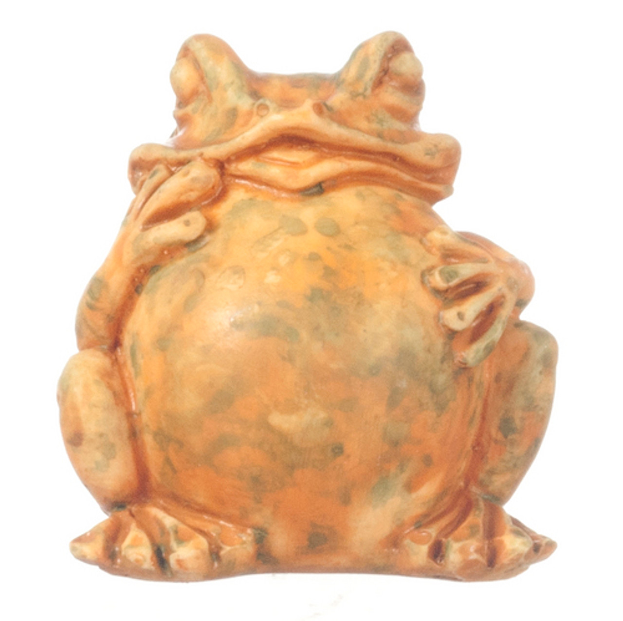 Garden Toad Statue - Aged