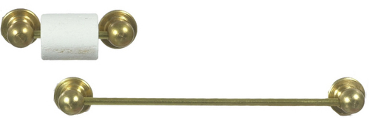 Towel Bar Set - Gold and T.P. Hold