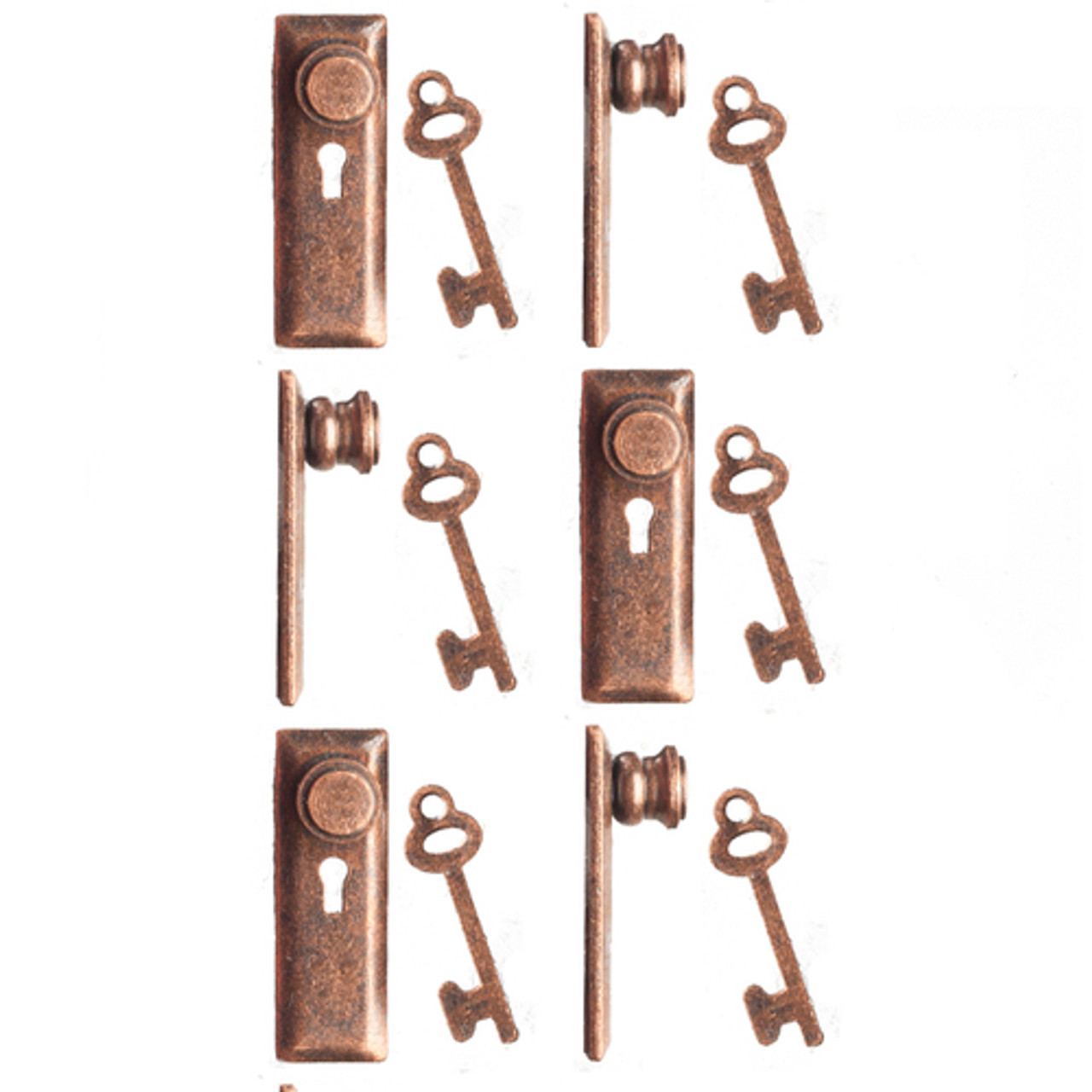 Knob & Keyplate - Bronze