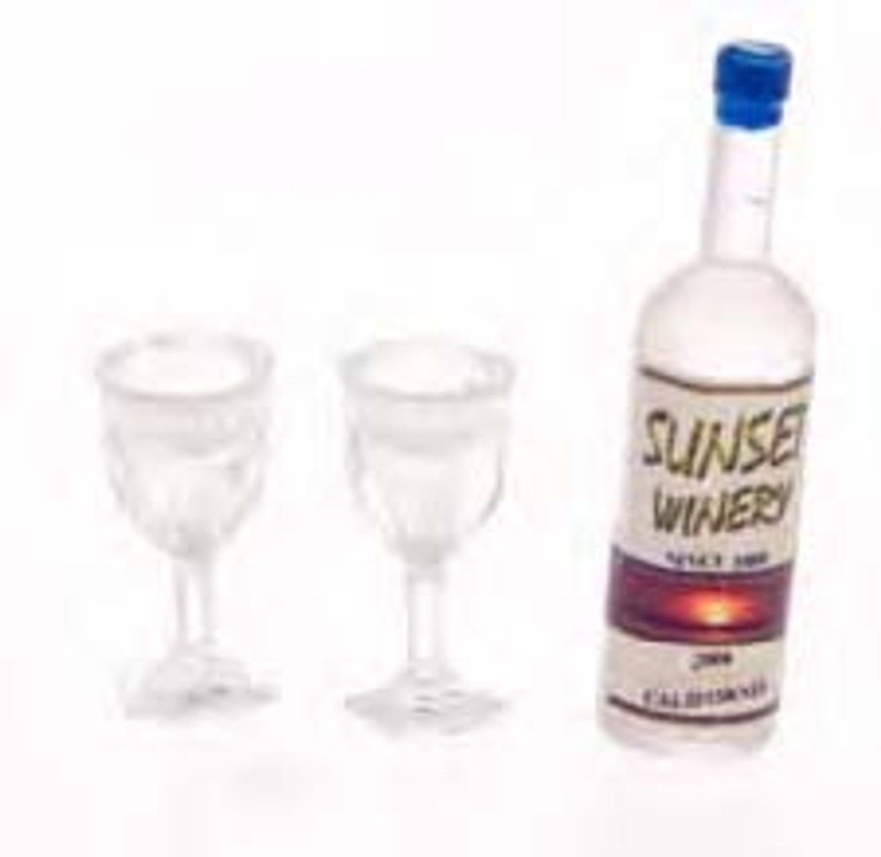 White Wine with Goblets