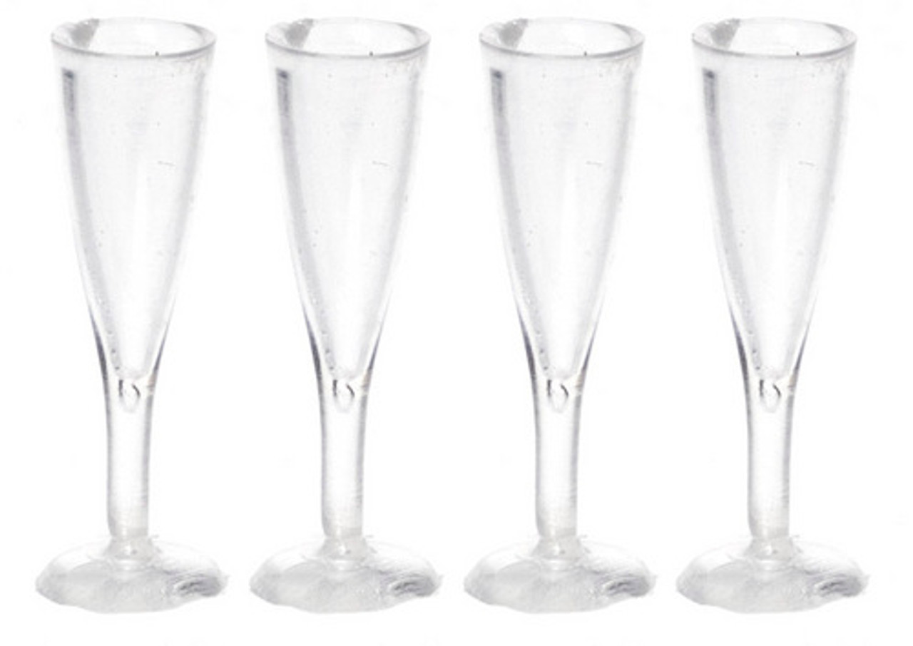 Fluted Champaigne Glasses Set