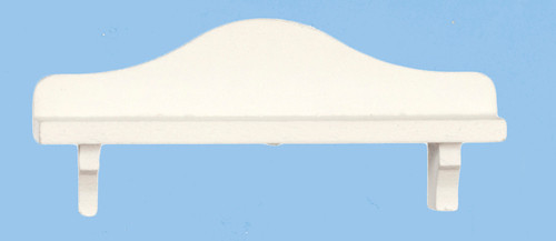 Small Wall Shelf White Dollhouse City