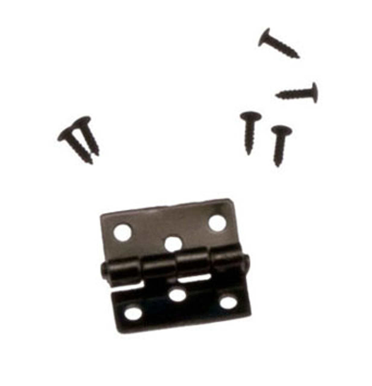 Dollhouse City - Dollhouse Miniatures Butt Hinges with Nails - Black