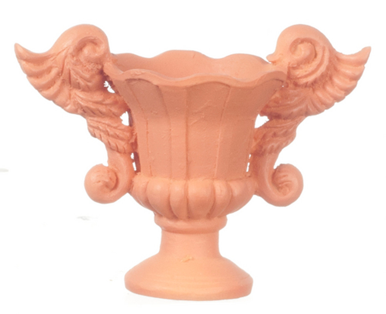 Wingled Angel Urn - Terra Cotta