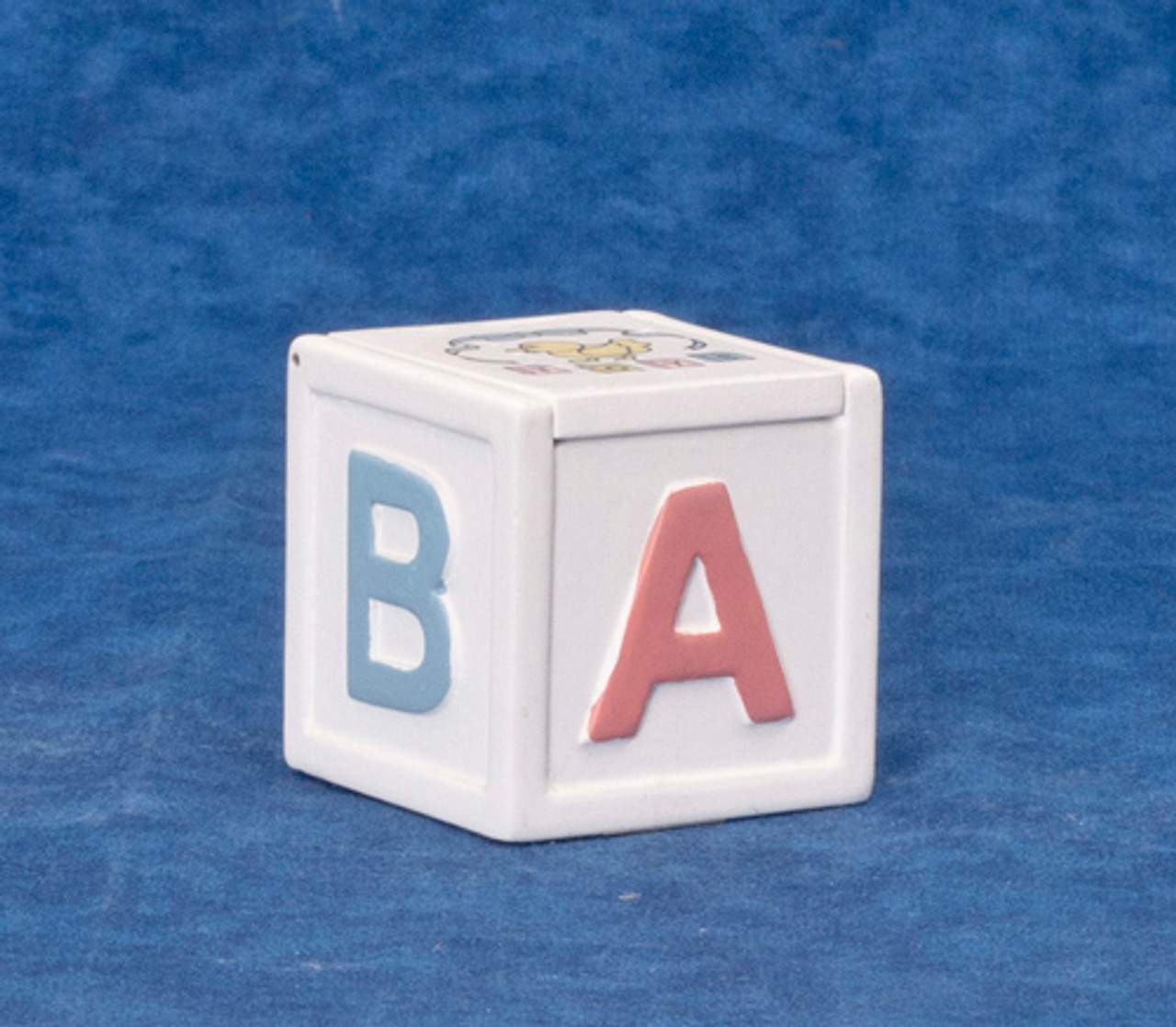 Dollhouse City - Dollhouse Miniatures ABC Toybox - White