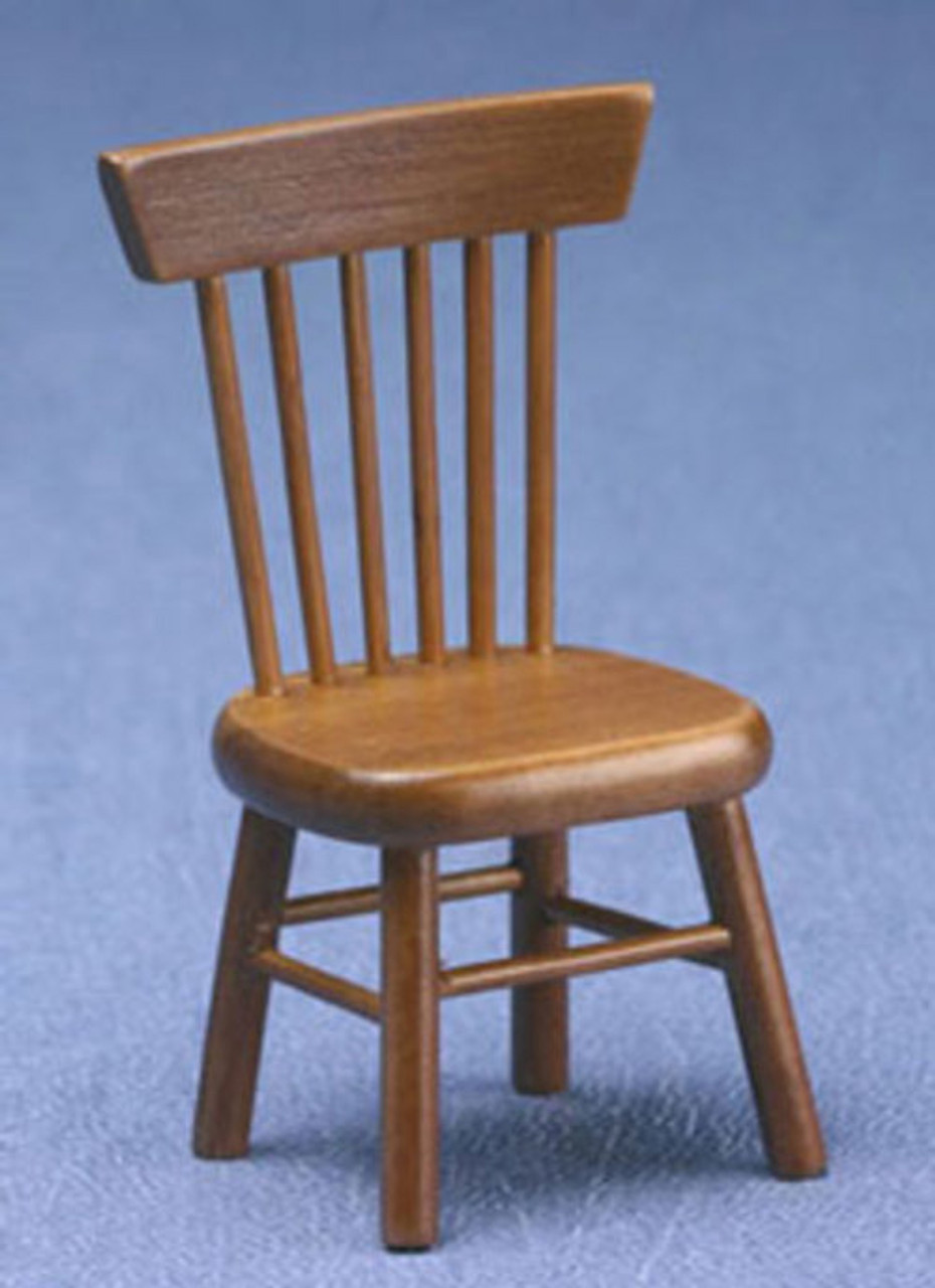 Dollhouse City - Dollhouse Miniatures Chair - Walnut