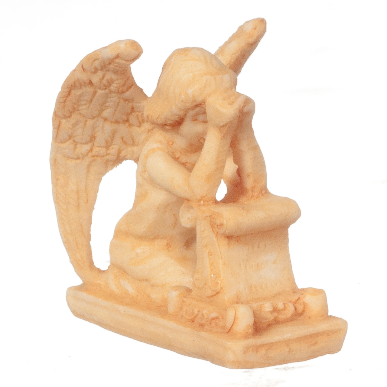 Dollhouse City - Dollhouse Miniatures Praying Angel - Tan