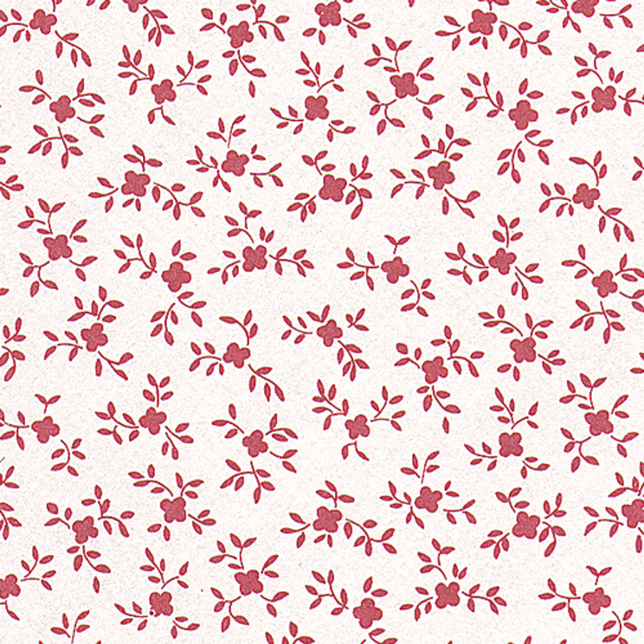 Wallpaper Baby Breath Reverse Set - Burgundy