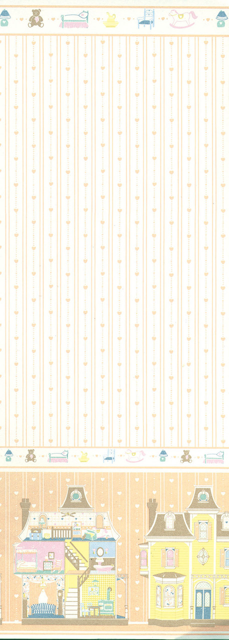 Wallpaper Dollhouse Fantasy Set - Peach