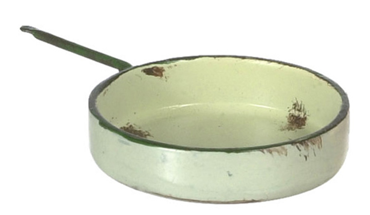 Dollhouse City - Dollhouse Miniatures Large Skillet - Beige