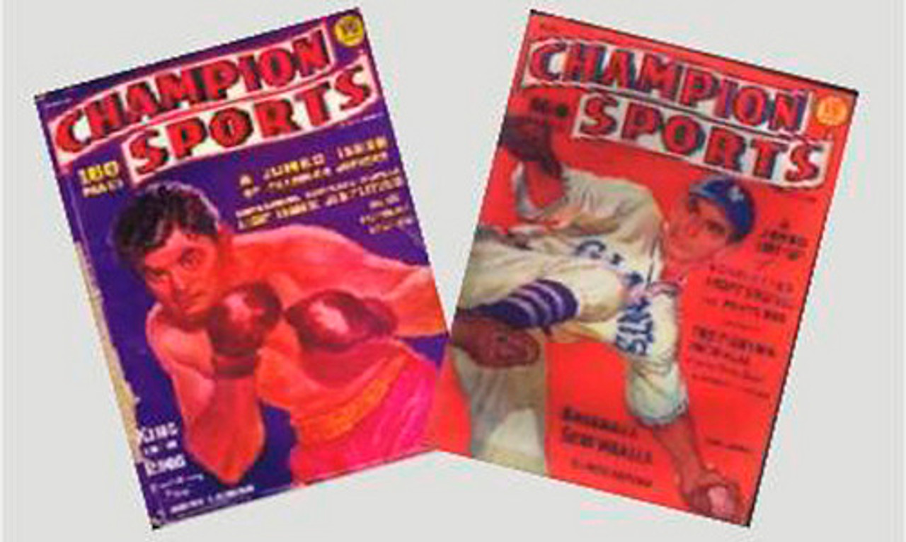 Champion Sports Magazines Set