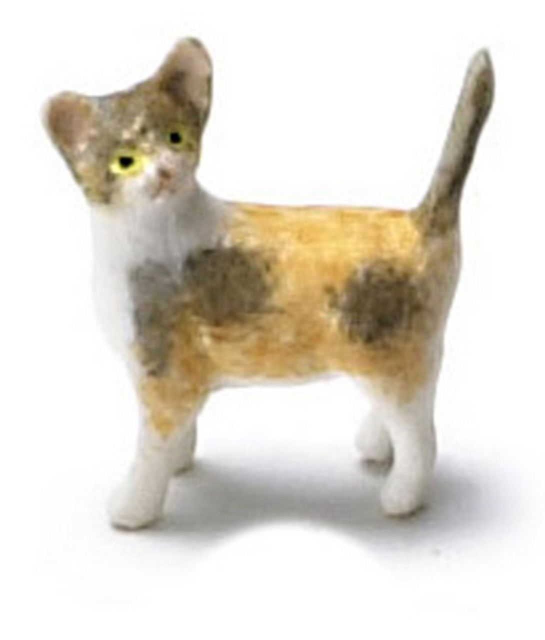 Dollhouse City - Dollhouse Miniatures Kitten - Tabby