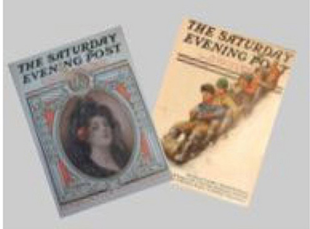 Vinatage Saturday Evening Post Magazines Set