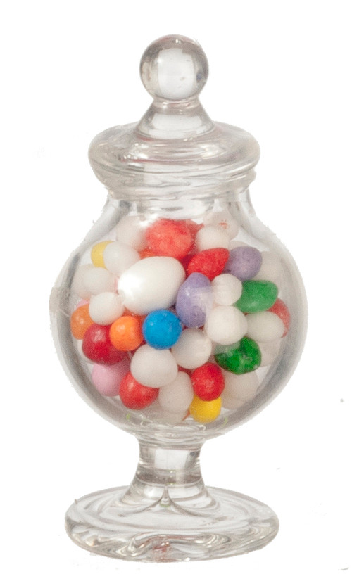 Glass Apothecary Candy Jar Dollhouse City