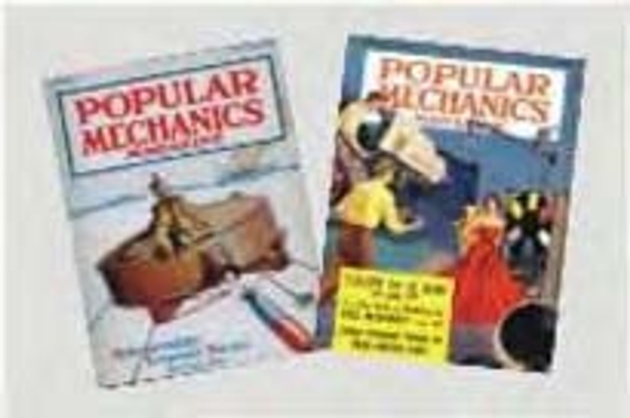 Vinatage Popular Mechanics Magazines Set