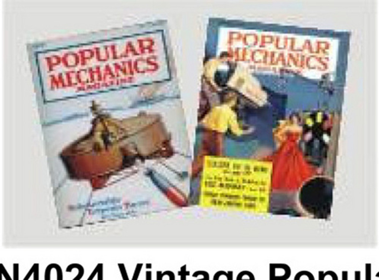 Vinatage Popular Mechanics Magazines Set