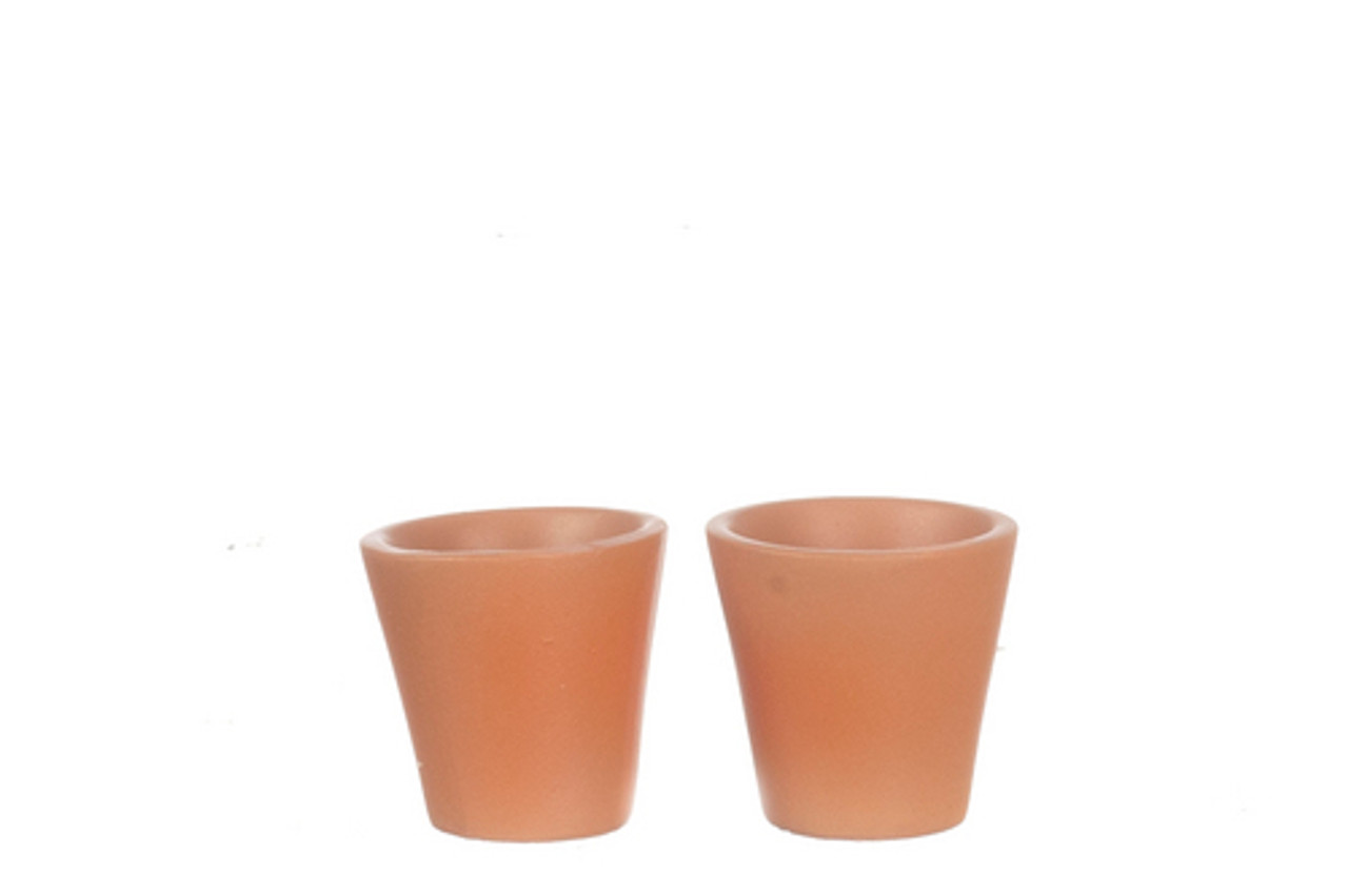 Small Clay Pots - Resin