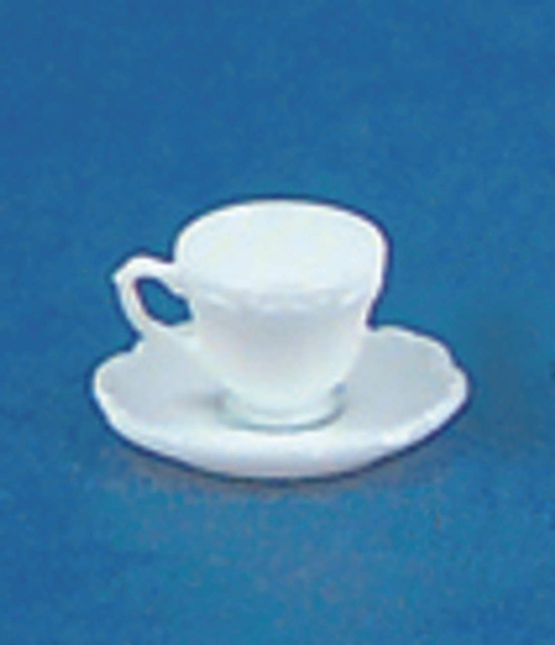 Cups and Saucers - White