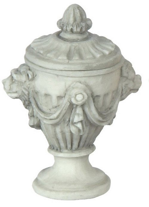 Jardiniere Set Gray Dollhouse City